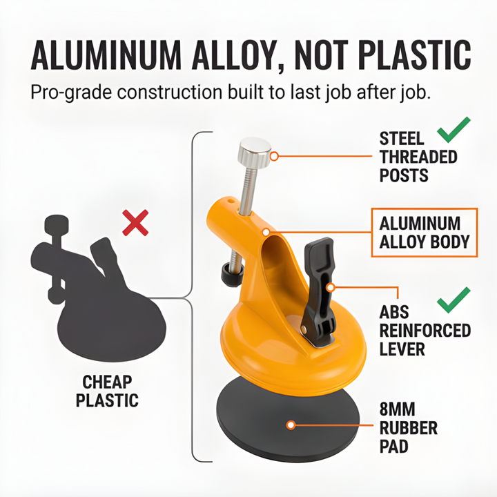 Griplock™ Heavy Duty Suction Cup Tile Leveler