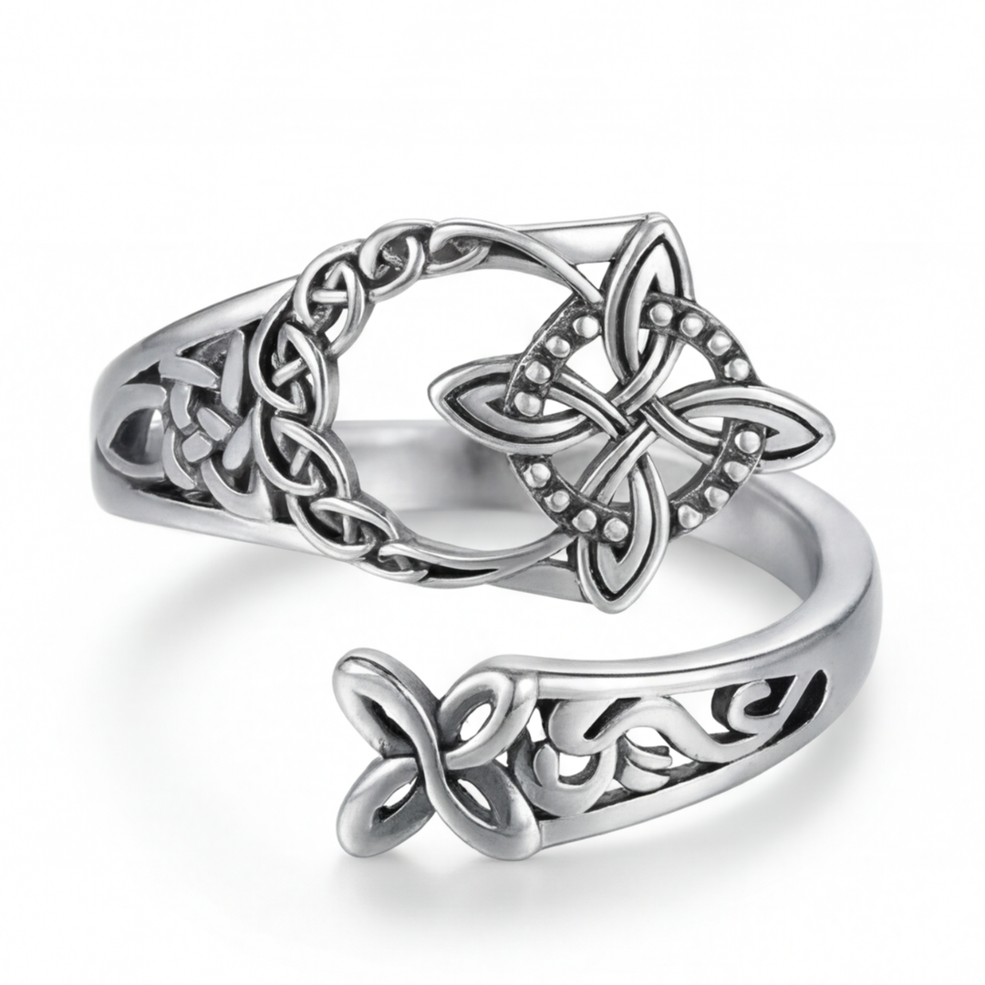 Keltara™ - Celtic Witches Protection Knot Ring