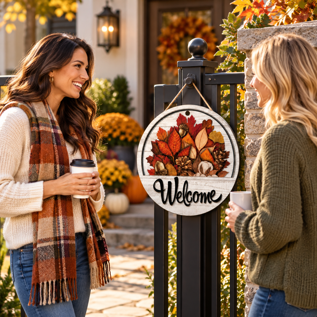 Porchful – Magnetic Seasonal Insert Welcome Sign
