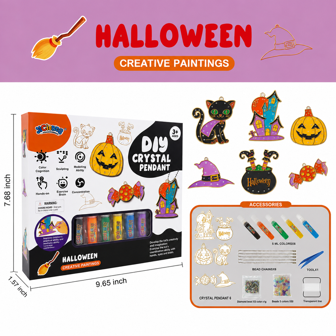 Prismlyn – DIY Crystal Paint Ornament Charm Kit