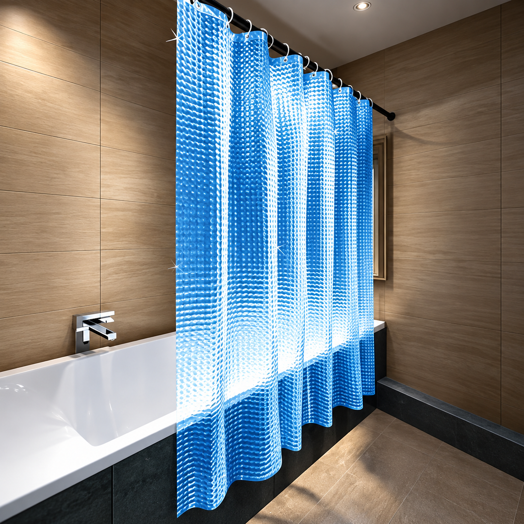 Dryhaven – 3D Embossed Shower Curtain
