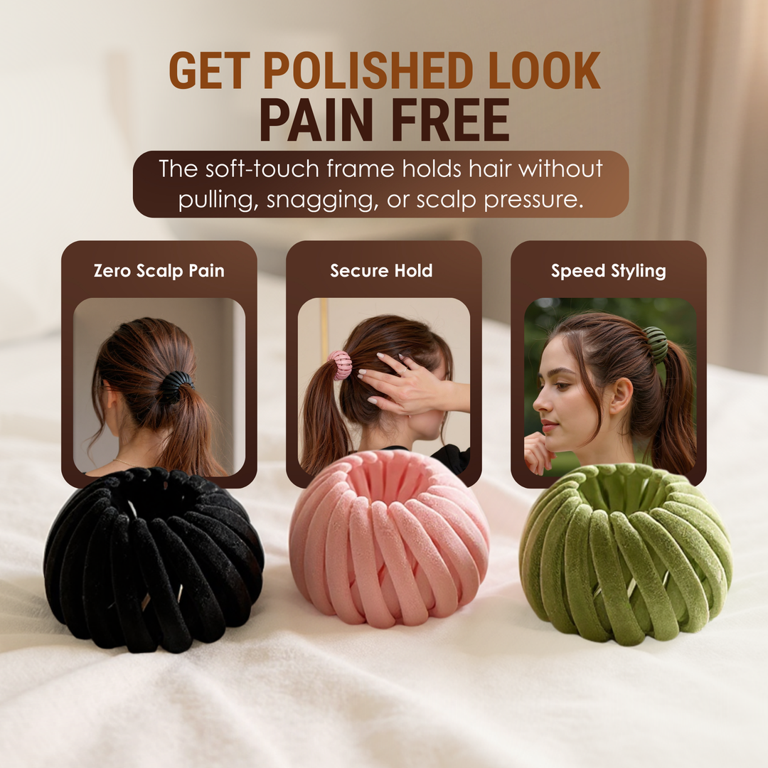 Gripiva™ – Snap-On Bird Nest Hair Clip (1+2 Free)