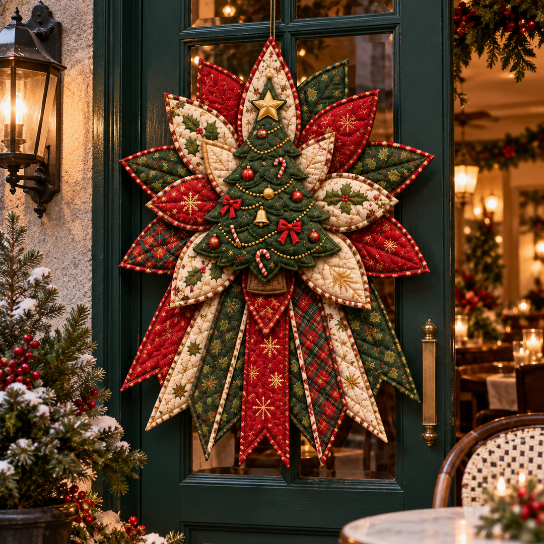 Holly & Stitch – Quilted Christmas Door Hanger Sewing Kit