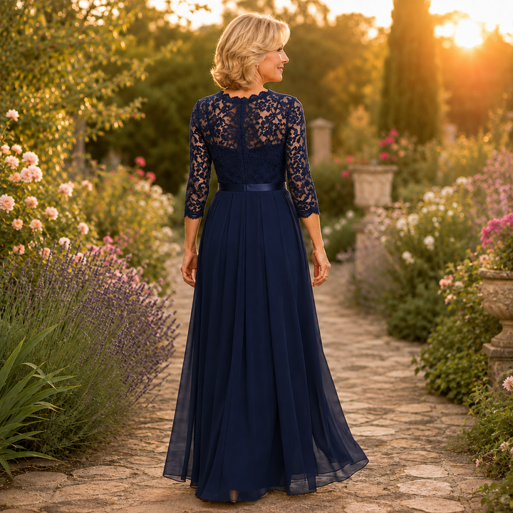 Composure – The Lace Maxi That Falls Into One Long Line