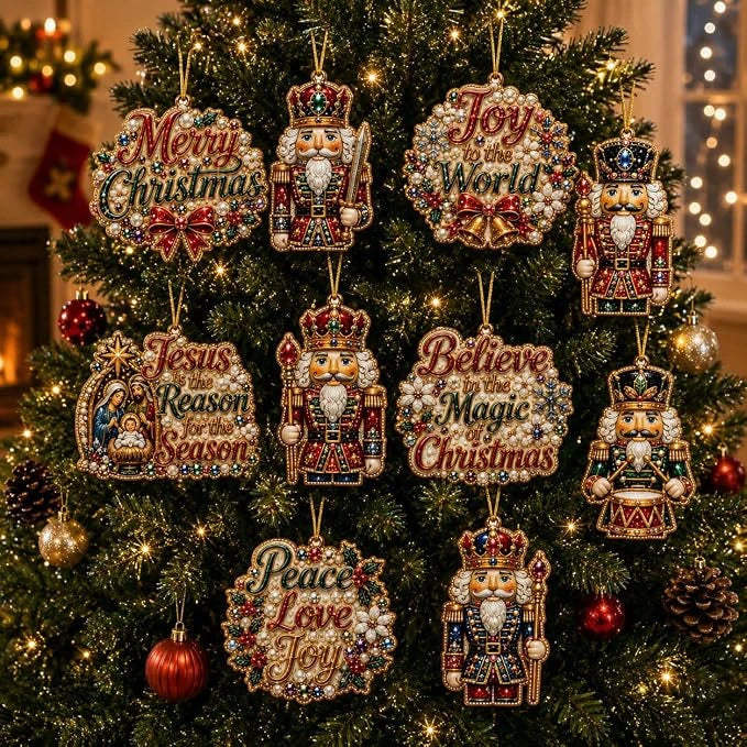 TwinkleTidings – Rhinestone Christmas Ornament Craft Kit