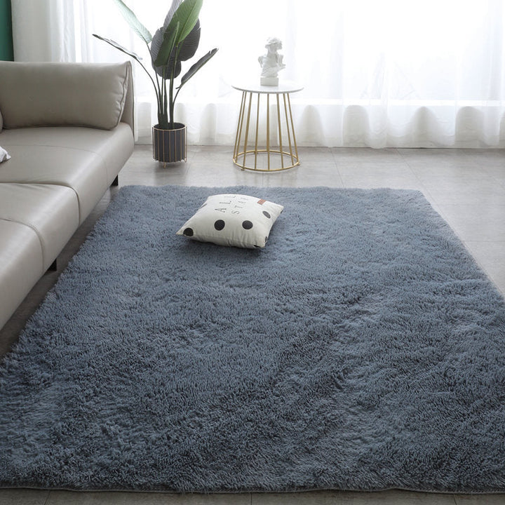 Gradia – Gradient Plush Faux-Fur Area Rug
