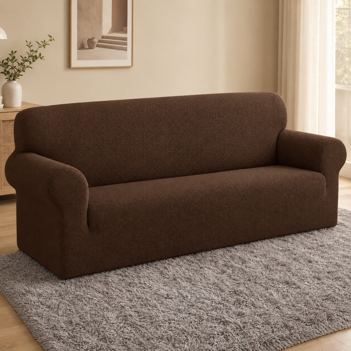 Snugfit – Textured Jacquard Non-Slip Stretch Sofa Slipcover