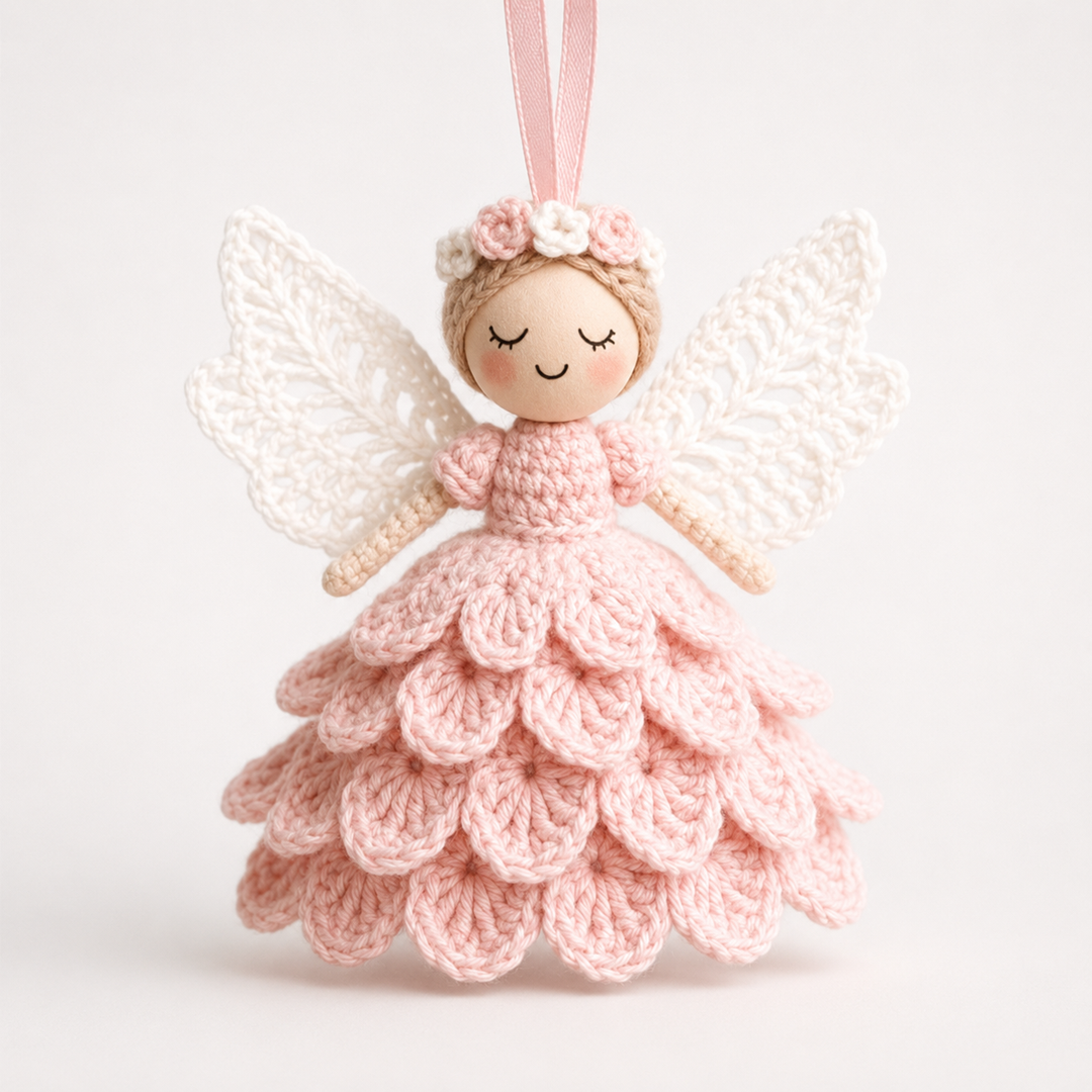 Angelmade – Beginner Crochet Angel Ornament Kit