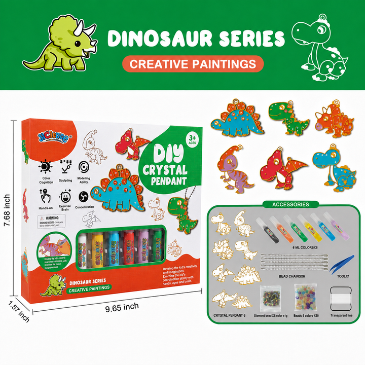 Prismlyn – DIY Crystal Paint Ornament Charm Kit
