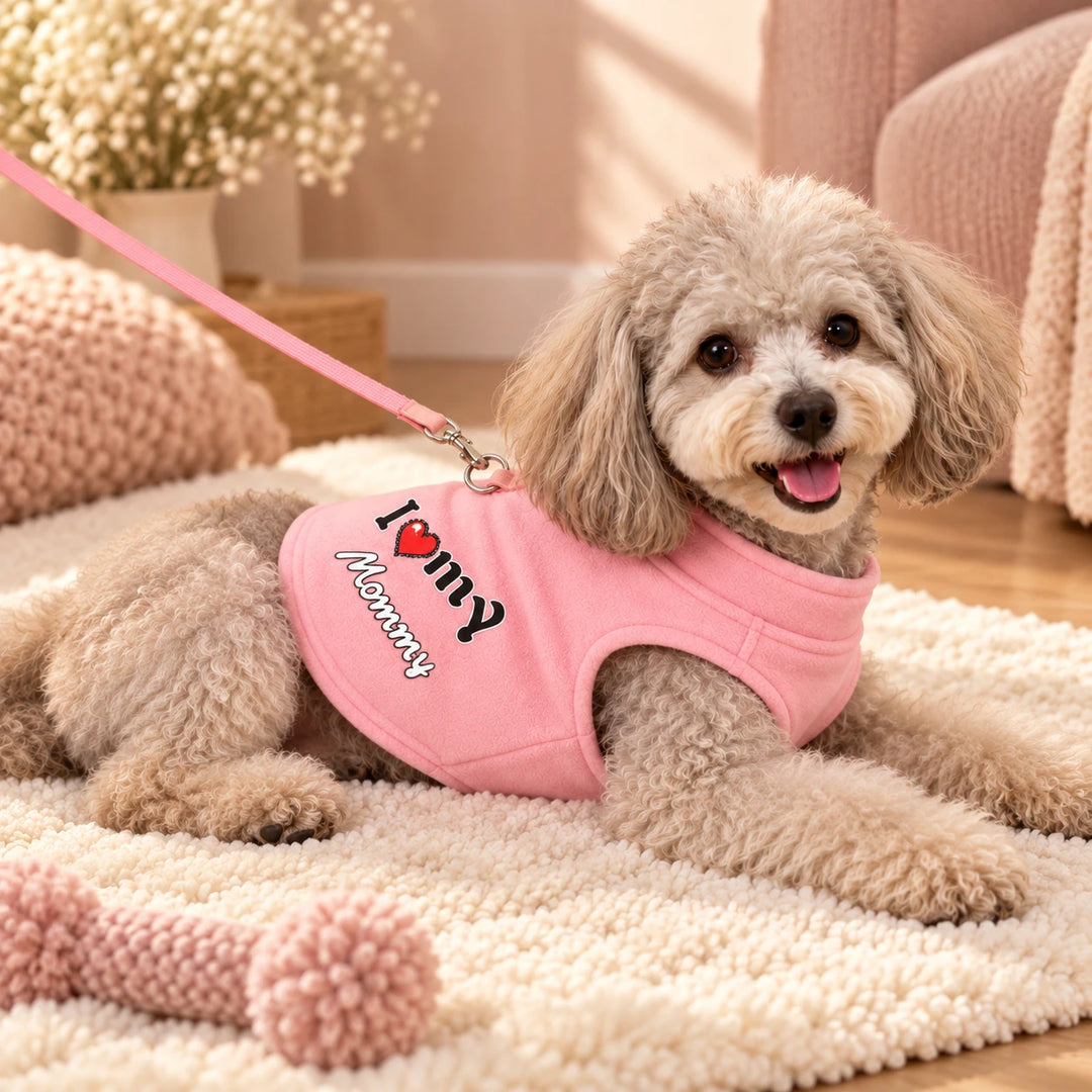 CosyPaw – Fleece-Lined Printed Dog Sweater