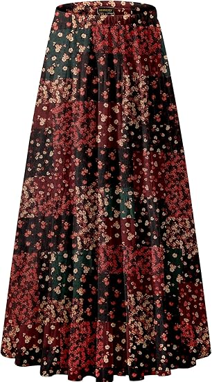 Floressa™ – Flowy Double Lined Maxi Skirt