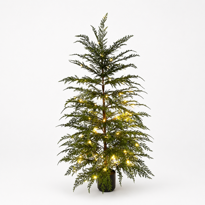 Glowmere – Pre-Lit Slim Cypress Accent Tree