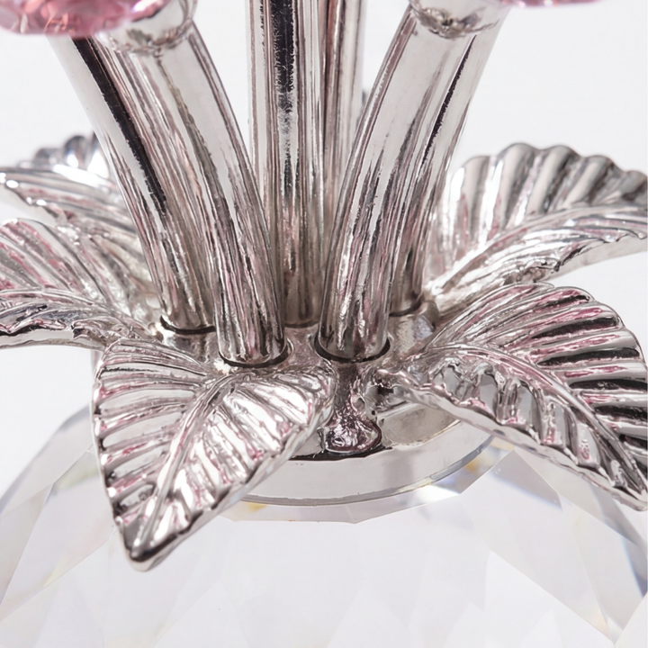 Lumirose™ Crystal Rose Bouquet with Vase