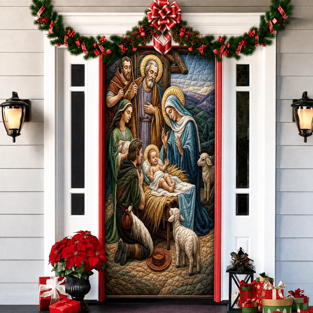 Doorlight – Printed 3D-Effect Christmas Door Cover
