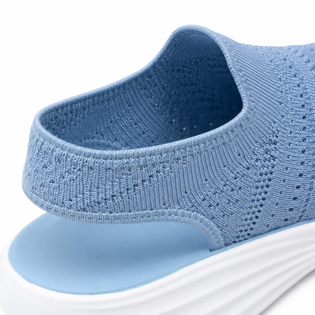 Soleva – Knit Platform Comfort Sandals for Women