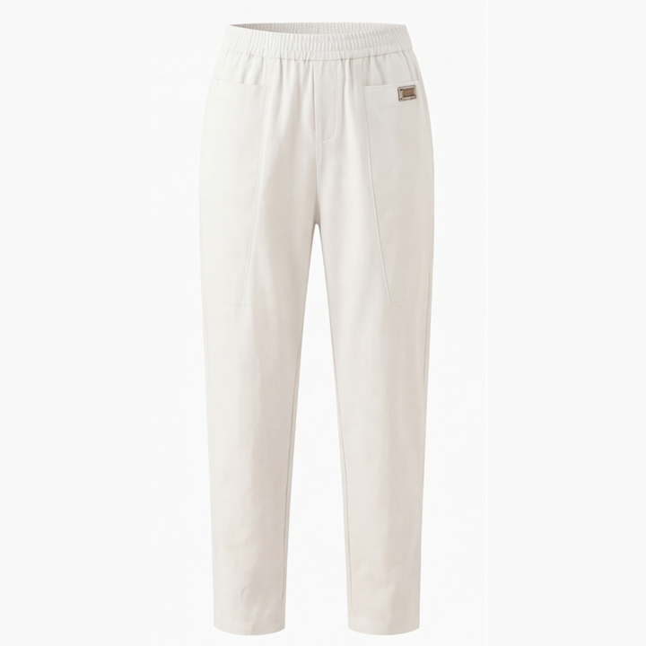 Linara™ – Cotton Linen Tapered Pants