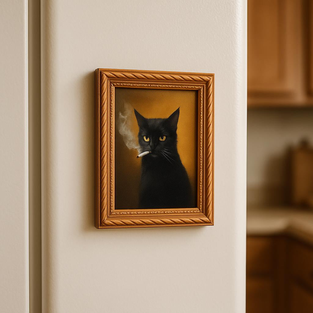 Meowments™ – Decorative Cat Frame Magnets (ALL 4 pieces)