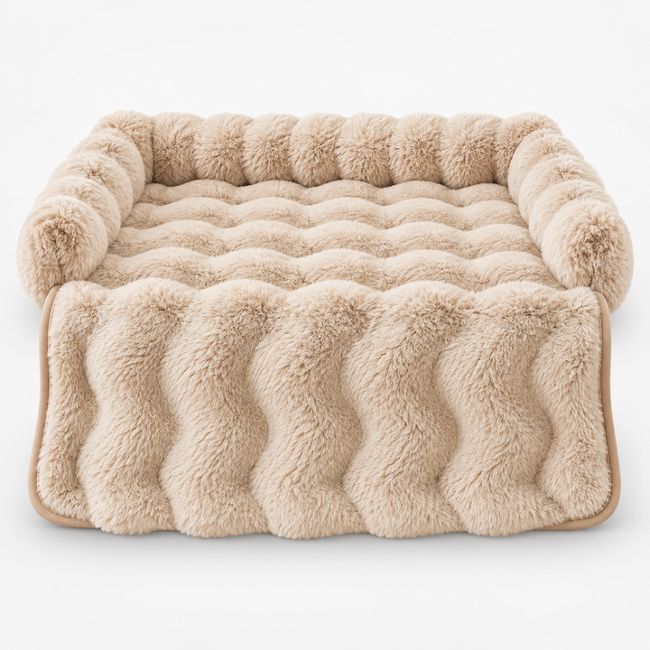 CozyHaven – Plush Bolster Sofa Pet Mat