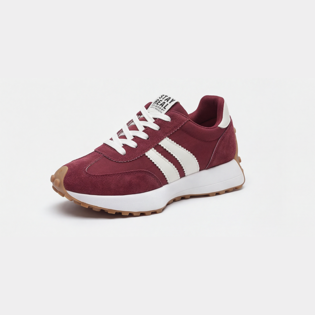 Velora™ Retro Suede Sneakers for All Day Comfort