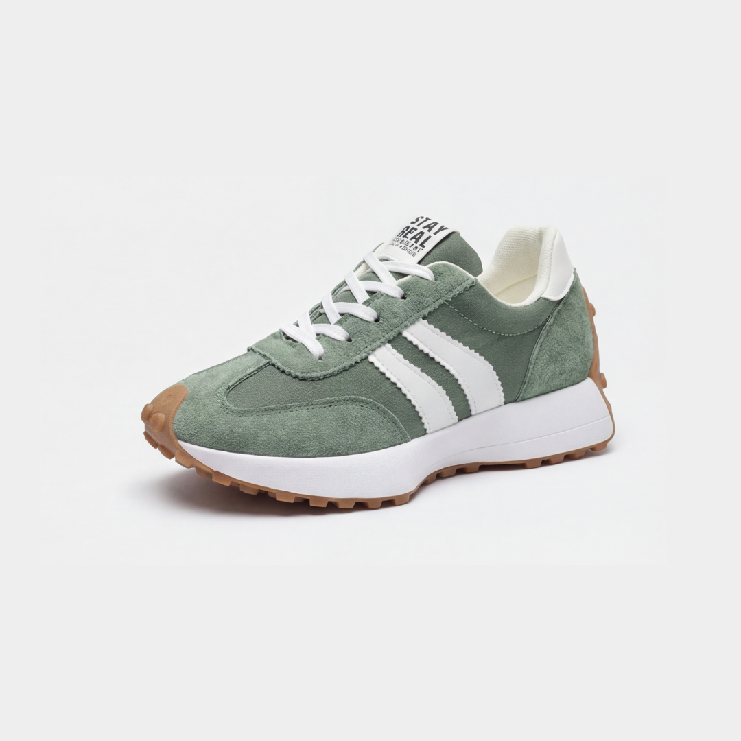 Velora™ Retro Suede Sneakers for All Day Comfort