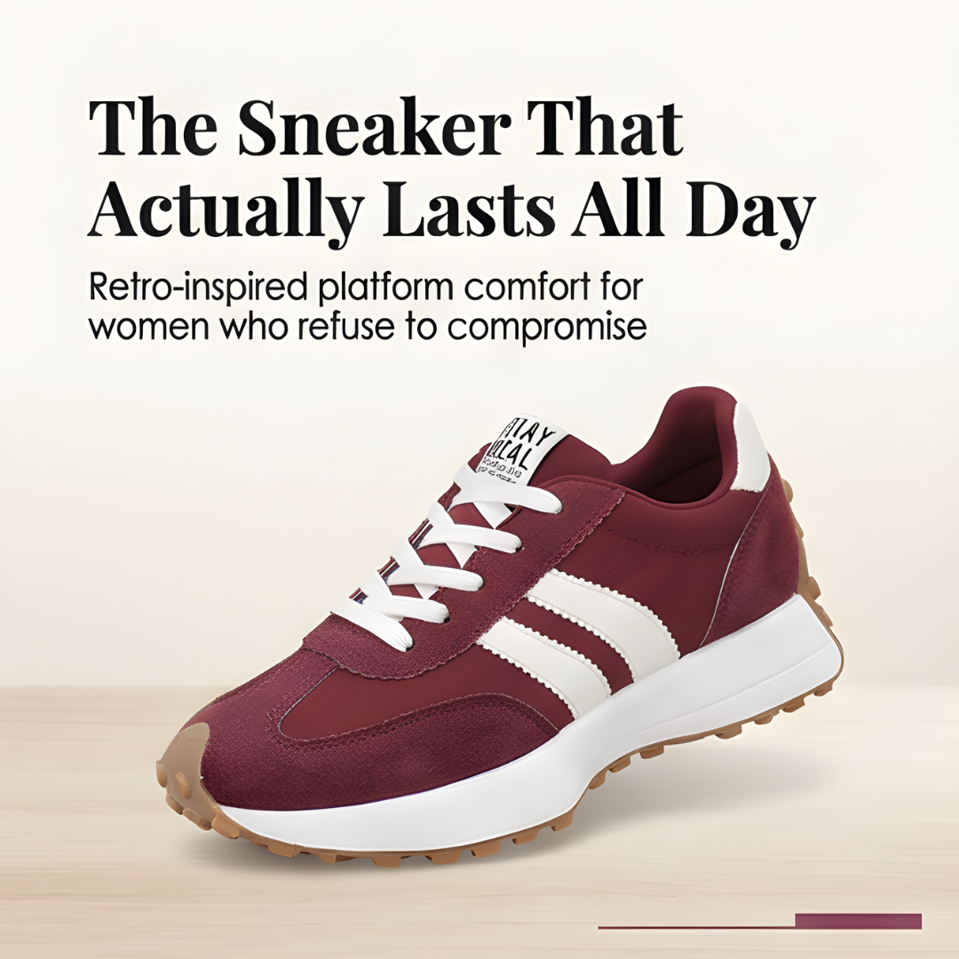 Velora™ Retro Suede Sneakers for All Day Comfort