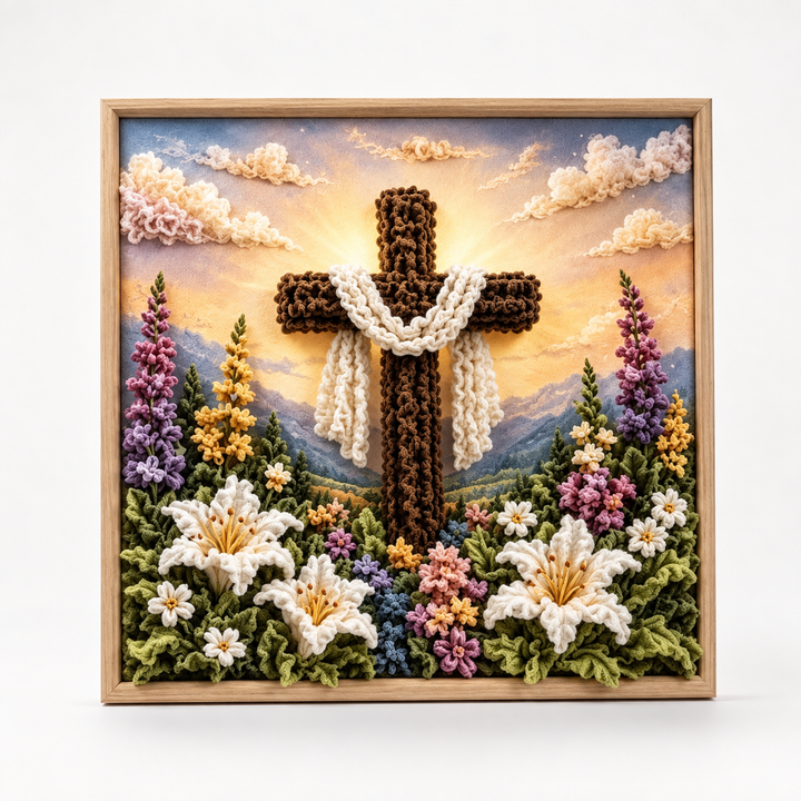 Faithtuck – Shepherd 3D Fabric Poke Art Kit