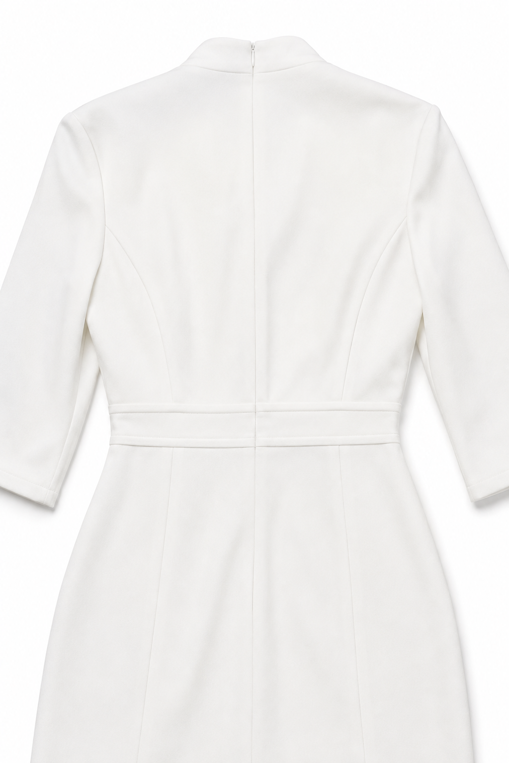 Skimline – Wrap-Front Stretch Satin Midi Dress