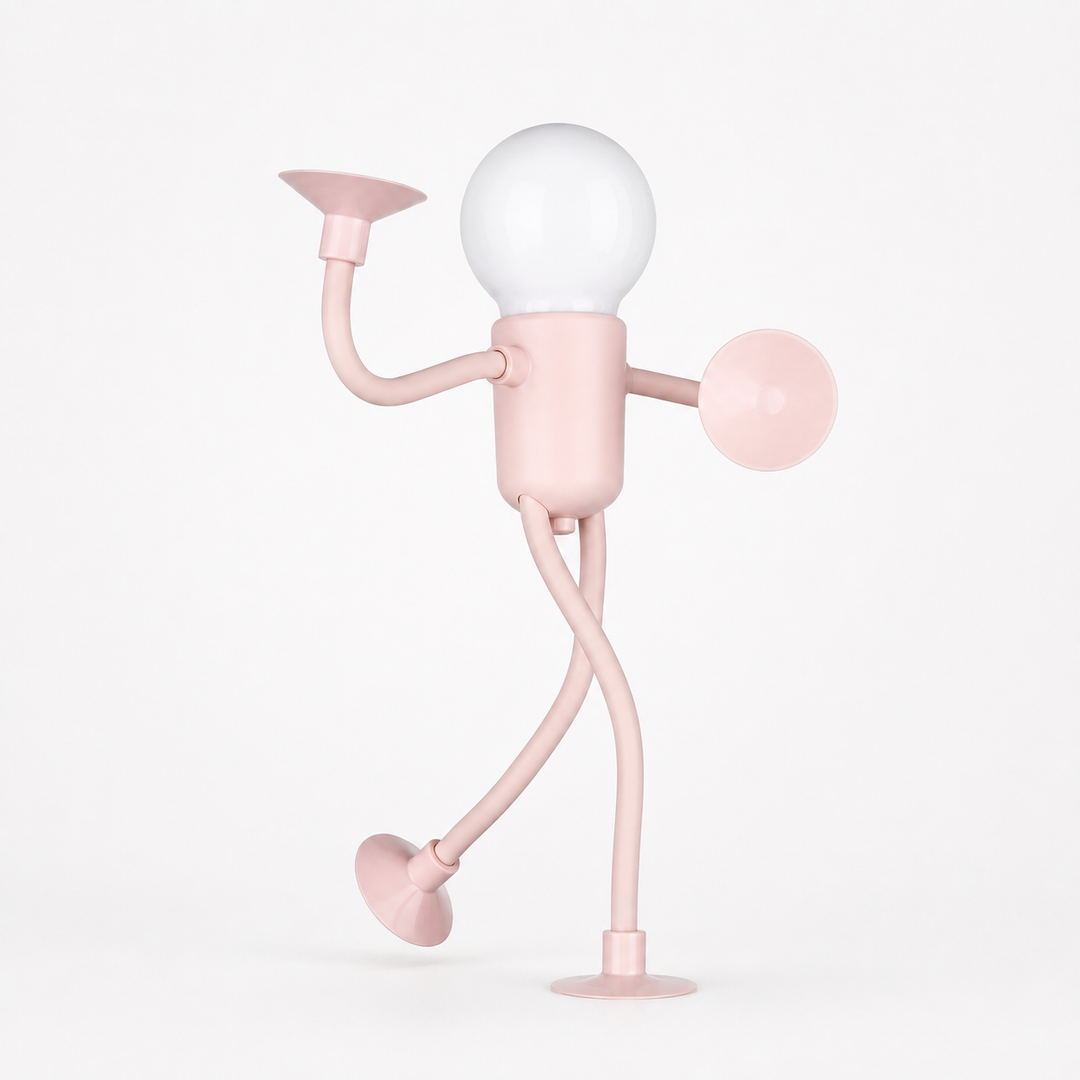 Fu Light – Posable Suction-Cup Figure Night Light (4pcs)