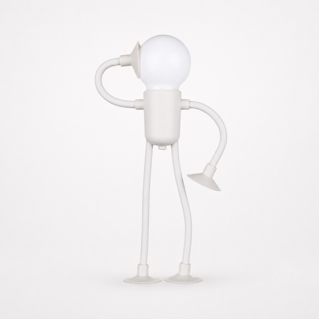 Fu Light – Posable Suction-Cup Figure Night Light (4pcs)