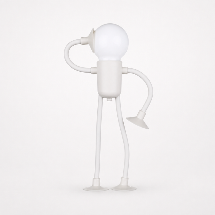 Fu Light – Posable Suction-Cup Figure Night Light (4pcs)
