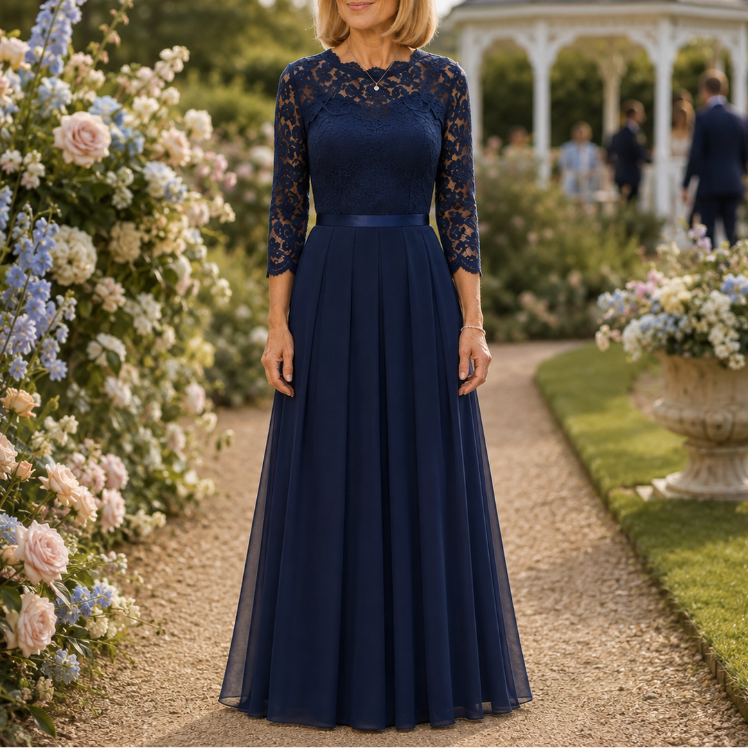 Composure – The Lace Maxi That Falls Into One Long Line
