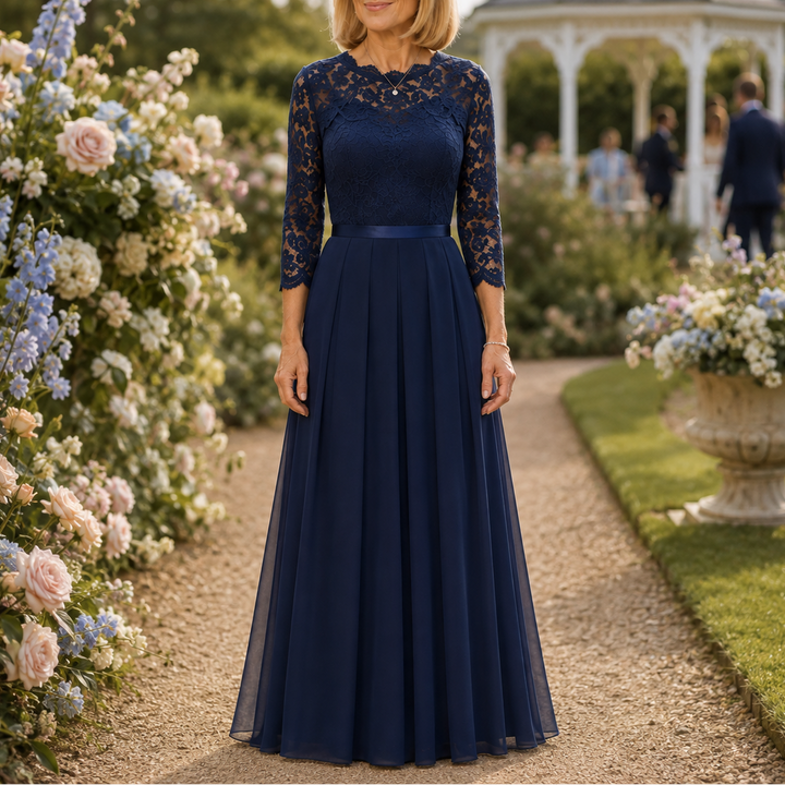 Composure – The Lace Maxi That Falls Into One Long Line