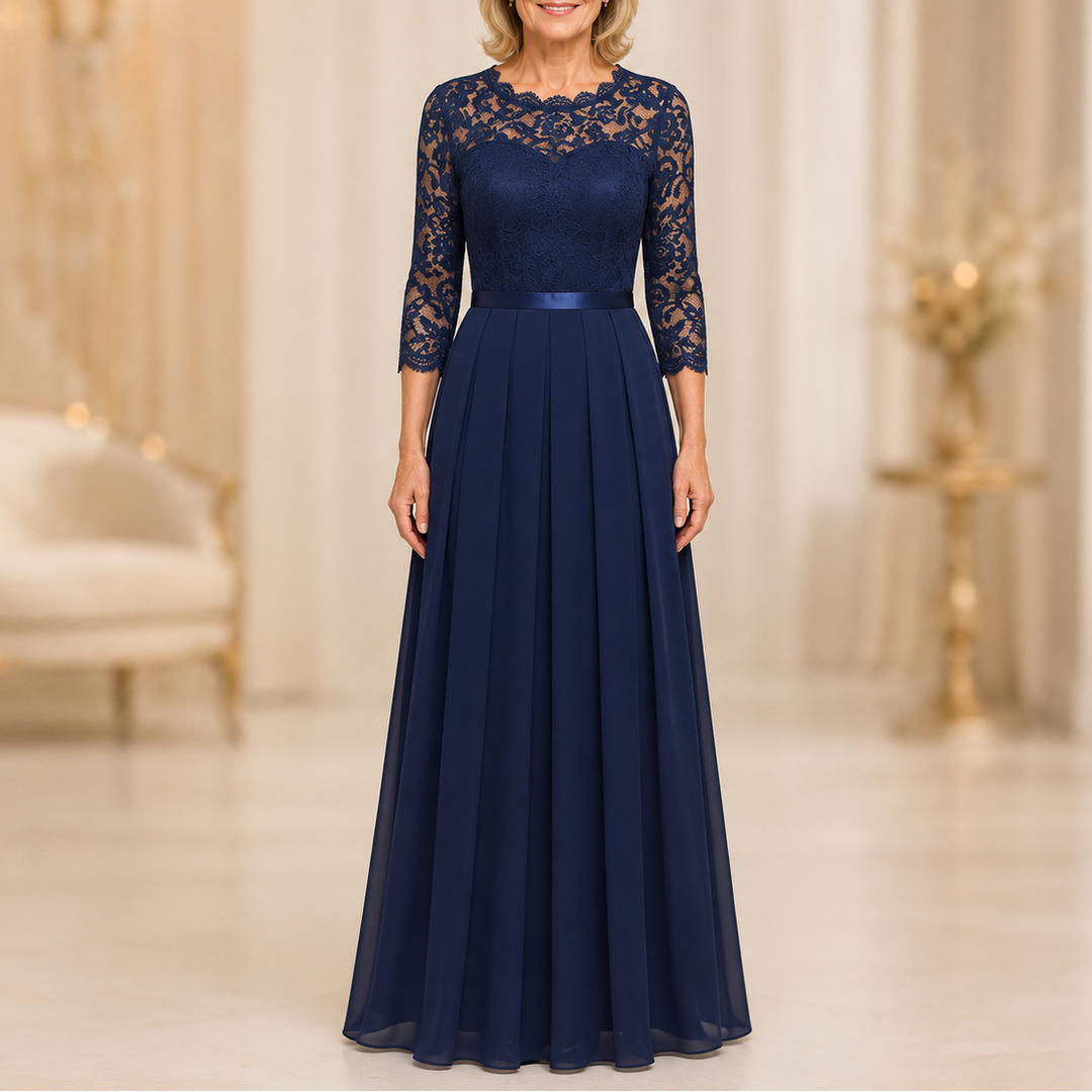 Composure – The Lace Maxi That Falls Into One Long Line