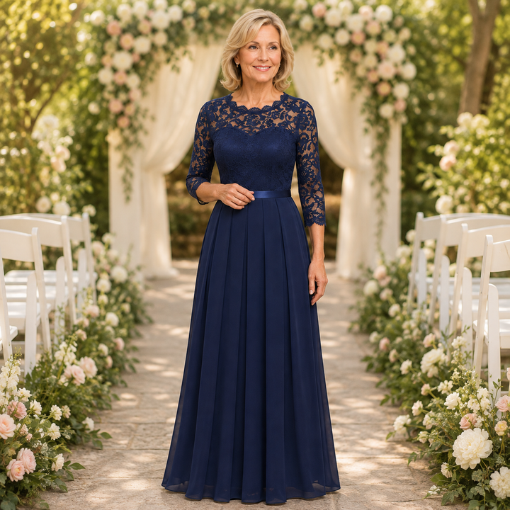 Composure – The Lace Maxi That Falls Into One Long Line