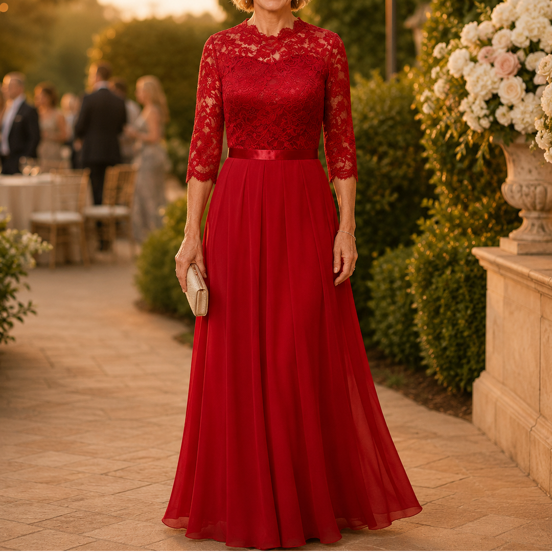 Composure – The Lace Maxi That Falls Into One Long Line