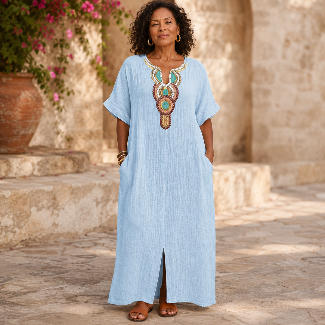 Slitwood – Kaftan That Skims, Never Clings