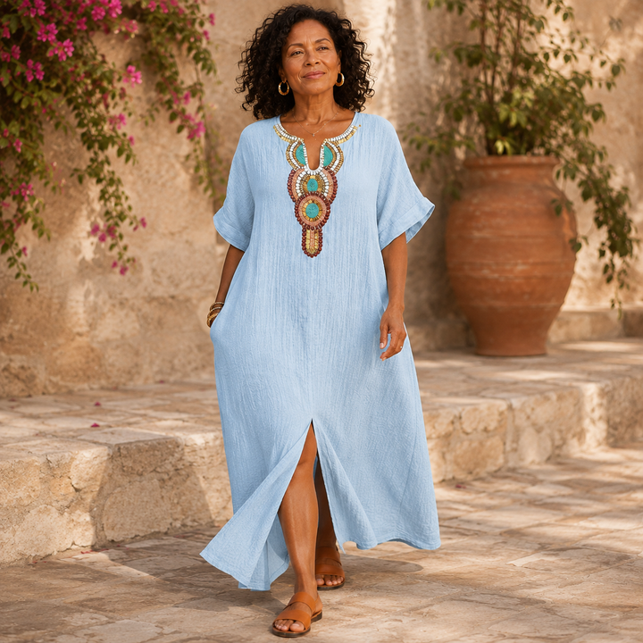 Slitwood – Kaftan That Skims, Never Clings