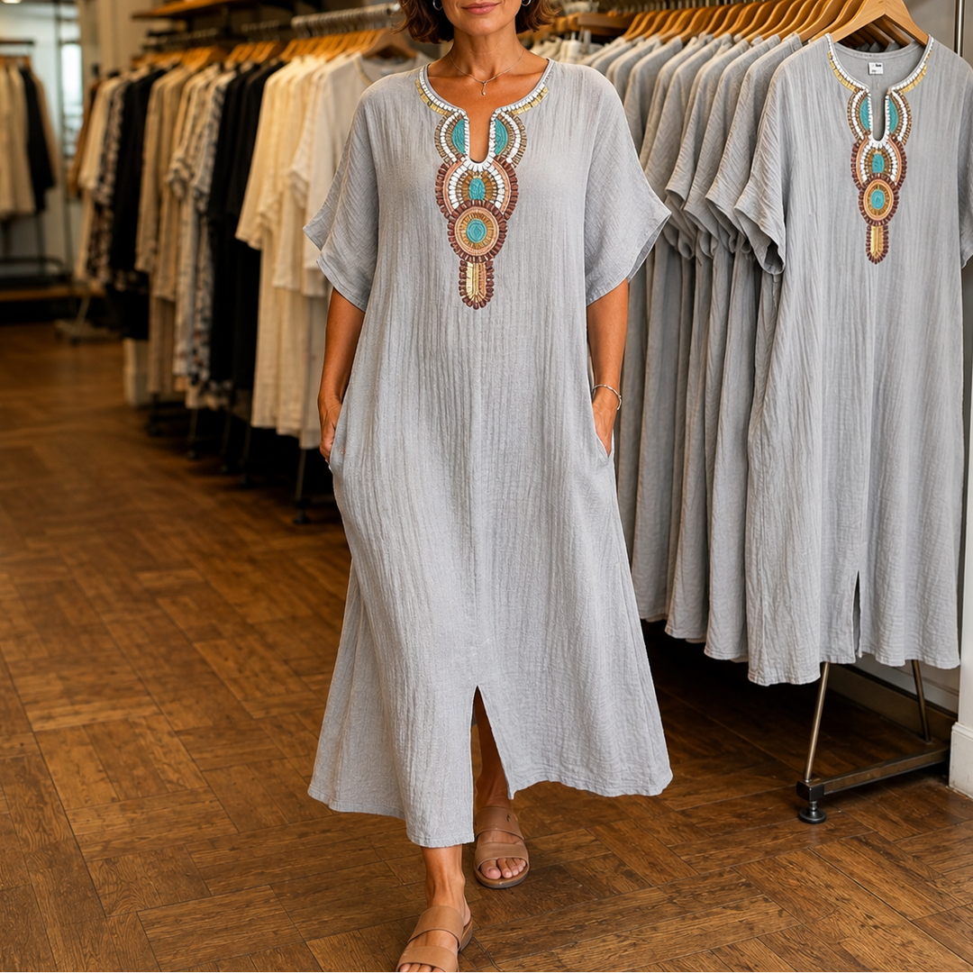 Slitwood – Kaftan That Skims, Never Clings