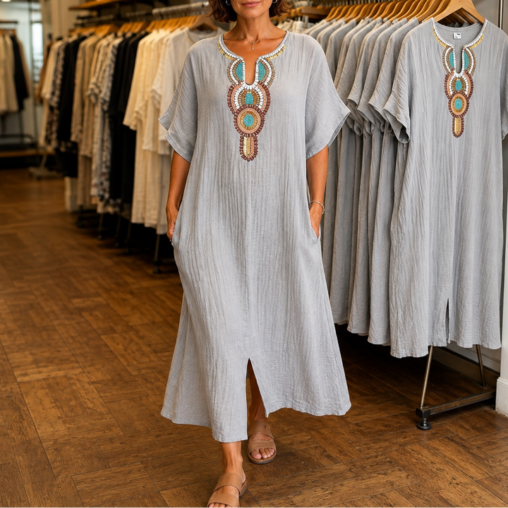 Slitwood – Kaftan That Skims, Never Clings