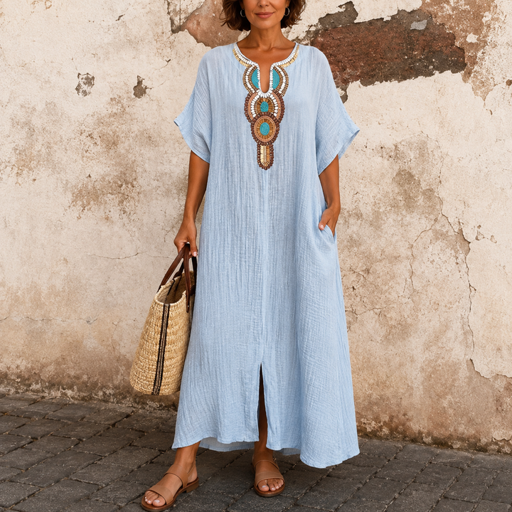 Slitwood – Kaftan That Skims, Never Clings
