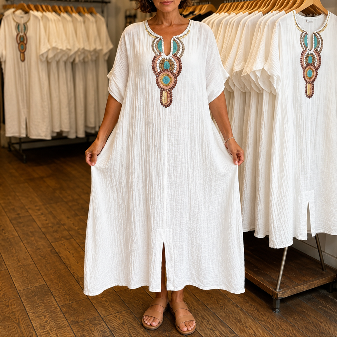 Slitwood – Kaftan That Skims, Never Clings