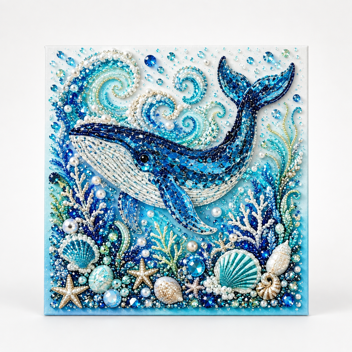 Pearlume – Jellyfish 3D Pearl Mosaic Art Kit