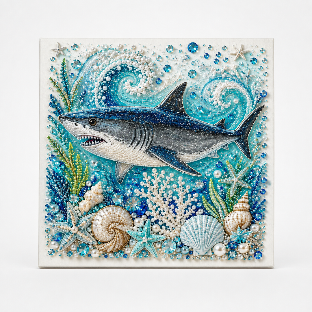 Pearlume – Jellyfish 3D Pearl Mosaic Art Kit