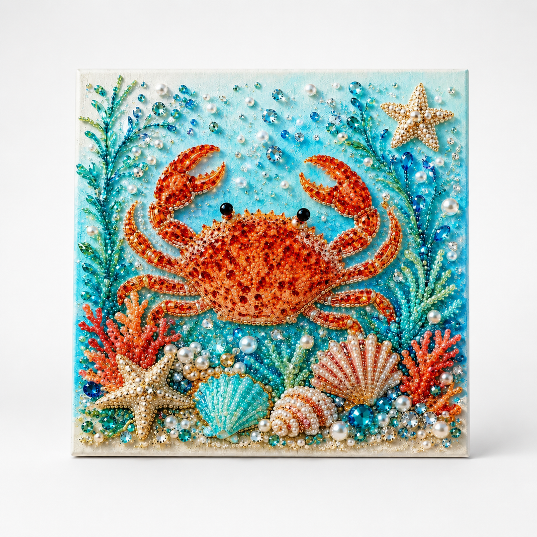 Pearlume – Jellyfish 3D Pearl Mosaic Art Kit