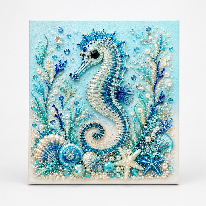 Pearlume – Jellyfish 3D Pearl Mosaic Art Kit