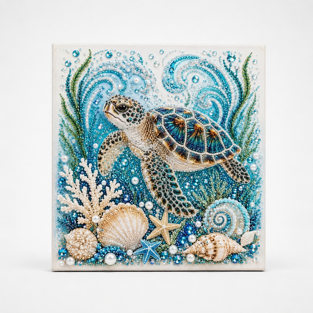Pearlume – Jellyfish 3D Pearl Mosaic Art Kit