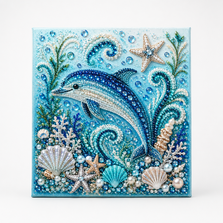 Pearlume – Jellyfish 3D Pearl Mosaic Art Kit
