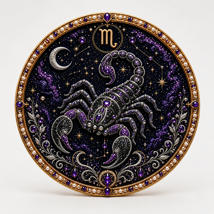 Pearlume – 3D Pearl Zodiac Mosaic Art Kit