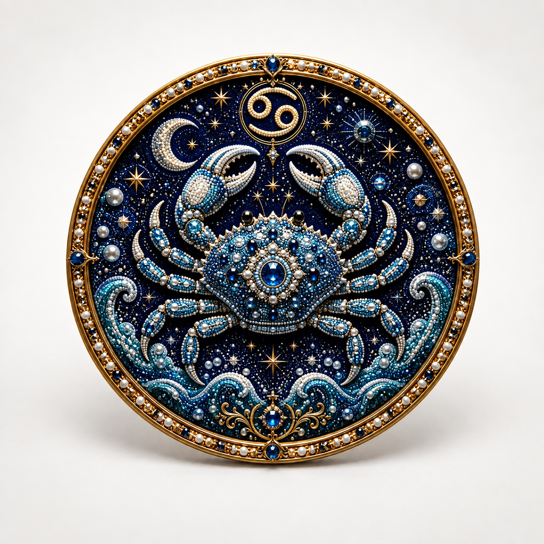 Pearlume – 3D Pearl Zodiac Mosaic Art Kit