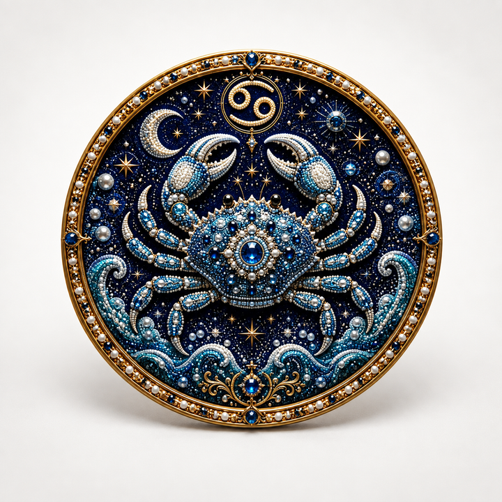 Pearlume – 3D Pearl Zodiac Mosaic Art Kit